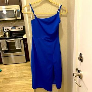 Lulus Royal Blue Cocktail Dress, size S
